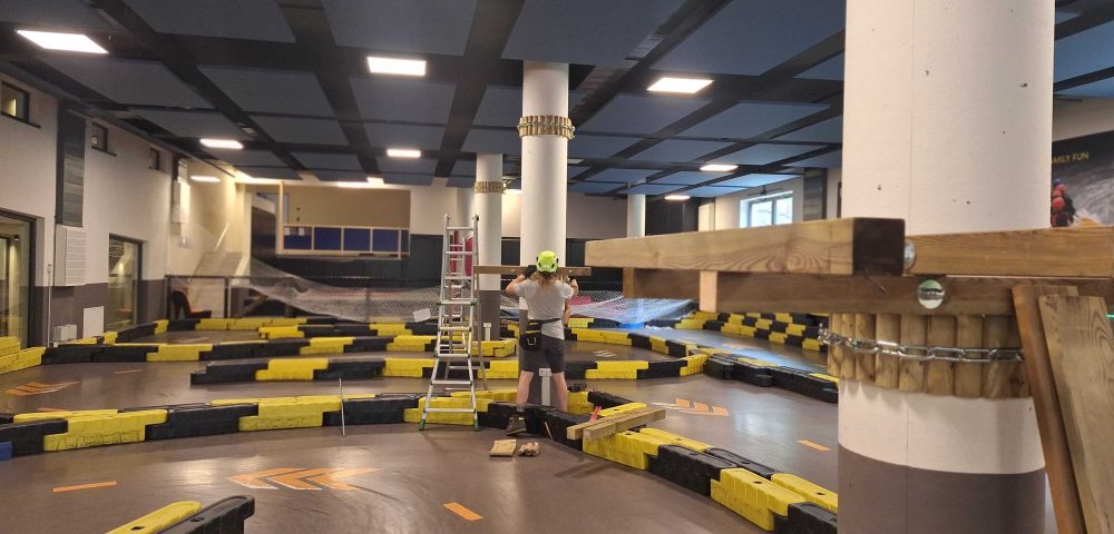 Installazione sistemi di sicurezza linea vita continua – Parco avventura hotel 5 stelle