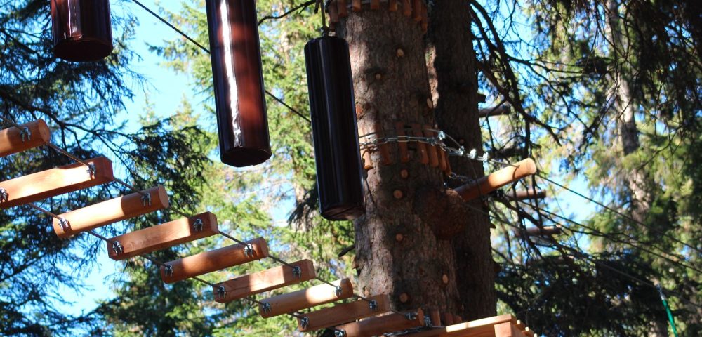 Realizzazione parco avventura madonna di campiglio